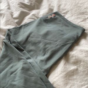 Olive green leggings